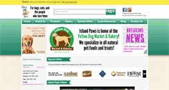Desktop Screenshot of islandpaws.com